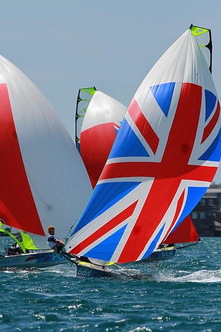 GBR - London 2012 Olympic Sailing Competition © Ingrid Abery http://www.ingridabery.com