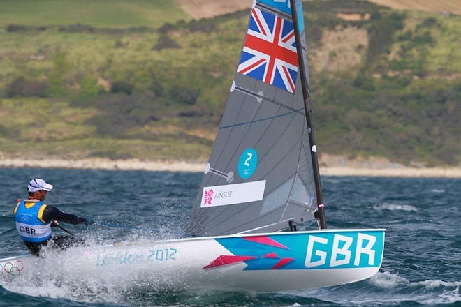 Ainslie GBR - London 2012 Olympic Sailing Competition © Ingrid Abery http://www.ingridabery.com