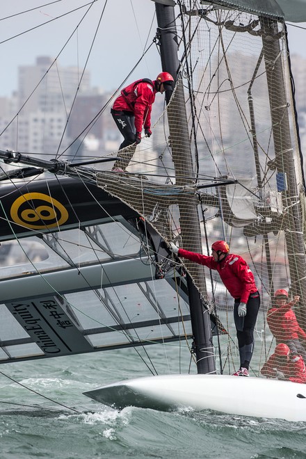 San Francisco  -  America’s Cup World Series<br />
 © Luna Rossa/Studio Borlenghi