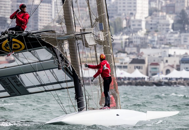 San Francisco  -  America’s Cup World Series<br />
 © Luna Rossa/Studio Borlenghi