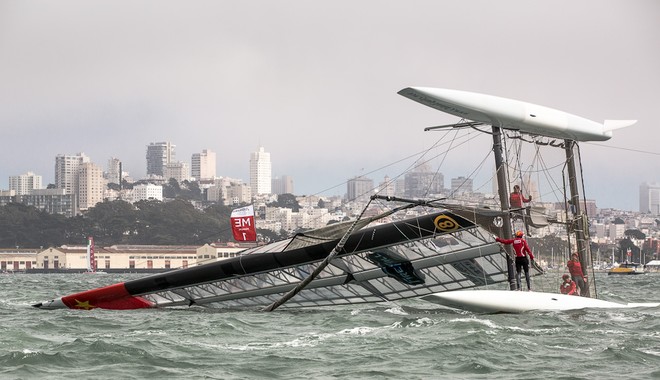 San Francisco  -  America’s Cup World Series<br />
 © Luna Rossa/Studio Borlenghi