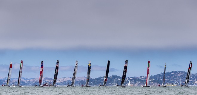 San Francisco America’s Cup World Series Day 2 © Luna Rossa/Studio Borlenghi