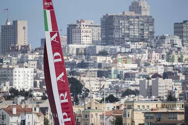 San Francisco America’s Cup World Series Day 2 © Luna Rossa/Studio Borlenghi