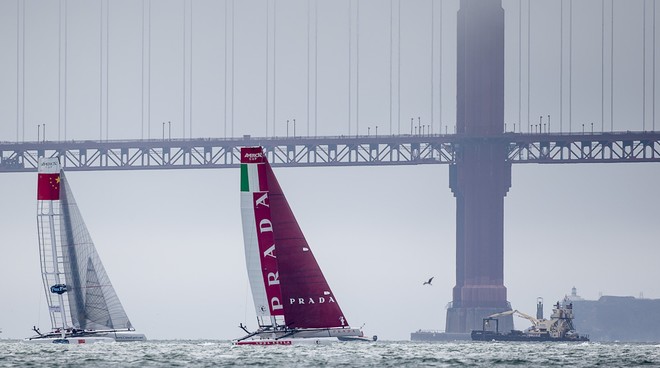 San Francisco America’s Cup World Series Day 2 © Luna Rossa/Studio Borlenghi