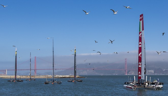 Day 3 - America’s Cup World Series San Francisco 2012 © Luna Rossa/Studio Borlenghi