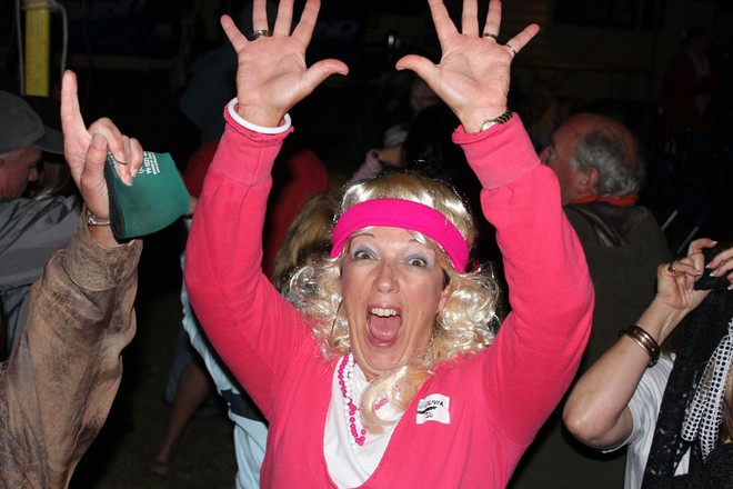 Let the dancing begin for the 80's Flashback Party! - 2012 Seawind Owners Pittwater Regatta © Brent Vaughan