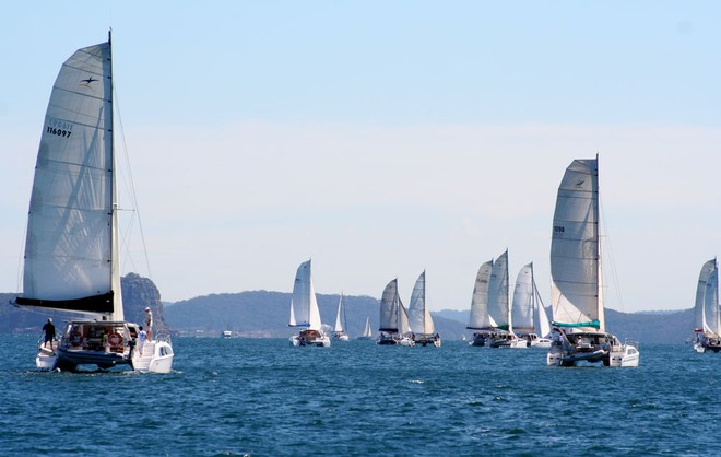 The 14th Annual Seawind Pittwater Regatta - 2012 Seawind Owners Pittwater Regatta © Brent Vaughan