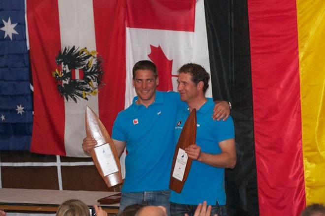 Kay-Uwe Lüdtke/Kai Schäfers - GER 88 - 2012 Flying Dutchman World Championship prizegiving ©  Richard Phillips