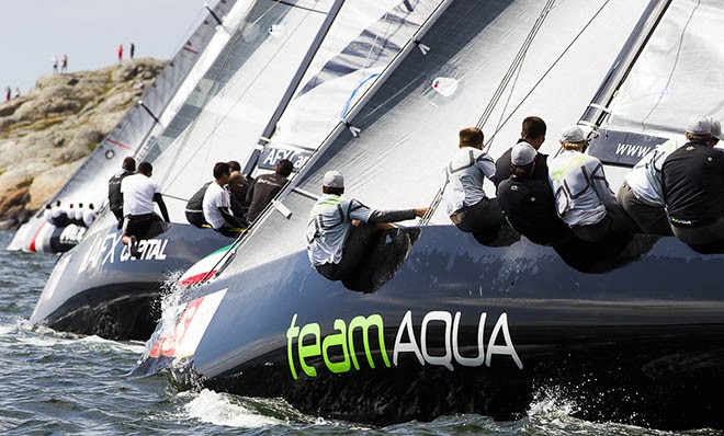 Day 2 - RC44 Sweden Cup 2012 © Heesen/Carlo Borlenghi