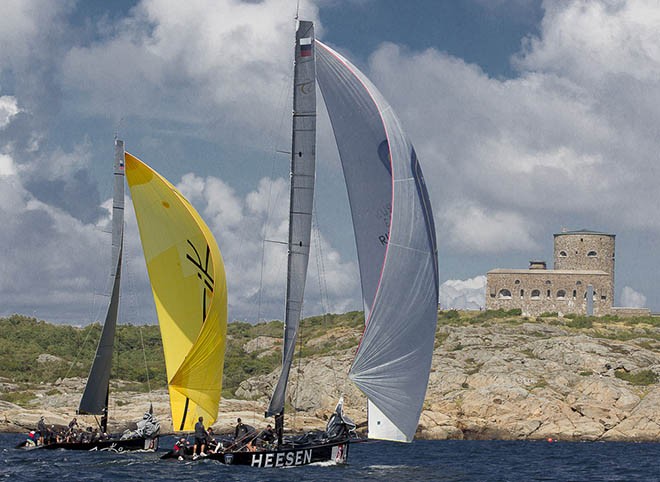 Synergy RUS - RC44 Sweden Cup 2012 © Heesen/Carlo Borlenghi