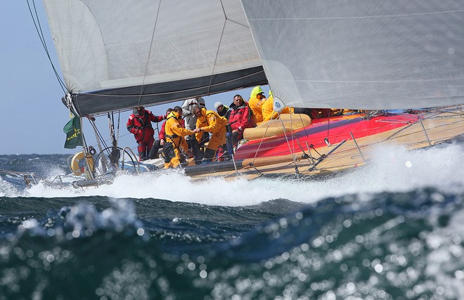 Ambersail in Storm Bay - Rolex Sydney Hobart 2012 © Crosbie Lorimer http://www.crosbielorimer.com