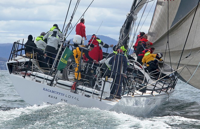 Headsail change - Rolex Sydney Hobart Race 2012 © Crosbie Lorimer http://www.crosbielorimer.com