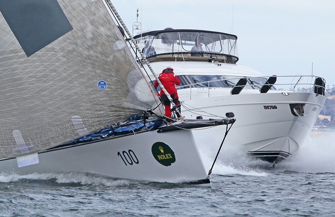 Powering to the finish - Rolex Sydney Hobart Race 2012 © Crosbie Lorimer http://www.crosbielorimer.com