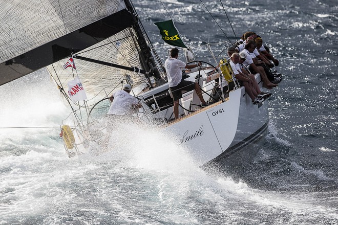 Vertical Smile - Rolex Swan Cup 2012 &copy;  Rolex / Carlo Borlenghi http://www.carloborlenghi.net