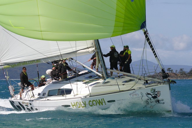 Cruising Class, Holy Cow  - Telcoinabox Airlie Beach Race Week 2012<br />
 © Teri Dodds http://www.teridodds.com