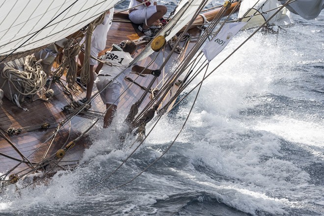 HISPANIA, Sail n: ESP1, Group: GEB, Boat Type: 15METRE - 2012 Les Voiles de Saint-Tropez © Carlo Borlenghi / www.carloborlenghi.com