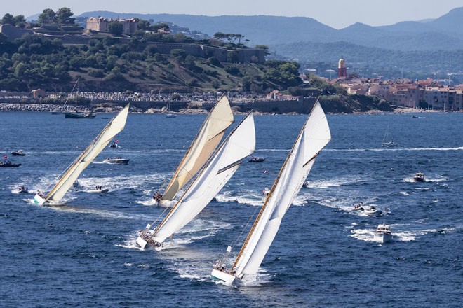 15 Metre Fleet - 2012 Les Voiles de Saint-Tropez © Carlo Borlenghi / www.carloborlenghi.com