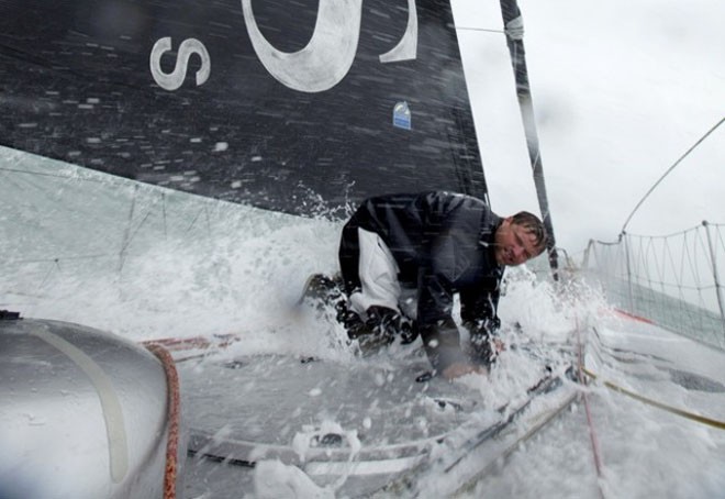 Alex Thomson, Hugo Boss - 2012 Vendee Globe © Christophe Launay