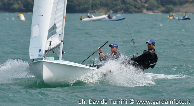 Alex Kavas/George Kavas (GRE) © Davide Turrini - 470 Junior Europeans day 2 <br />
 © 470 Class