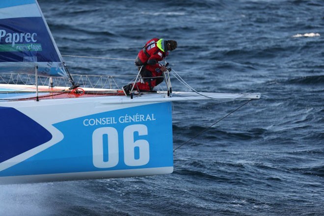 Jean Pierre Dick, Virbac Paprec 3 - 2012 Vendee Globe © JM Liot / DPPI / Virbac-Paprec Sailing Team