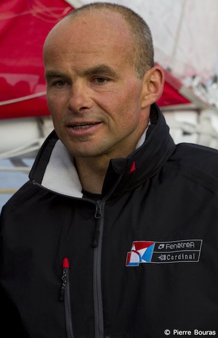 FenêtréA Cardinal 3 skipper Erwan Le Roux - Transat Québec Saint-Malo 2012 © Pierre Bouras