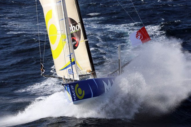 Francois Gabart, Macif - 2012 Vendee Globe © Jean-Marie Liot / DPPI / Vendée Globe http://www.vendeeglobe.org