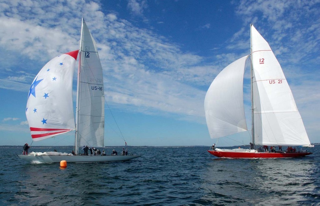 2012 12 Meter North American Championship Regatta - 092112, Columbia (left), American Eagle © SallyAnne Santos