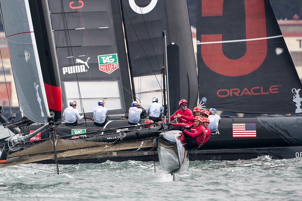 Two fleet races, Saturday August 25th, 2012, AC45 World Series San Francisco. &copy; Sander van der Borch / Artemis Racing http://www.sandervanderborch.com