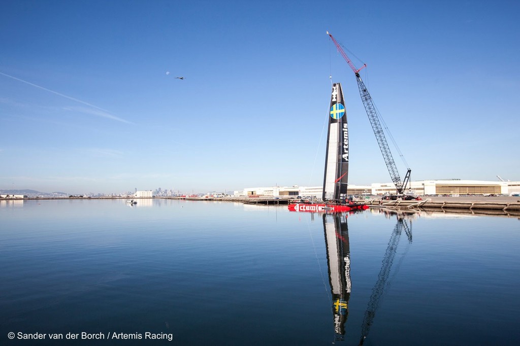 Artemis Racing AC72 Launch, 3 November 2012, Alameda, USA photo copyright Sander van der Borch / Artemis Racing http://www.sandervanderborch.com taken at  and featuring the  class