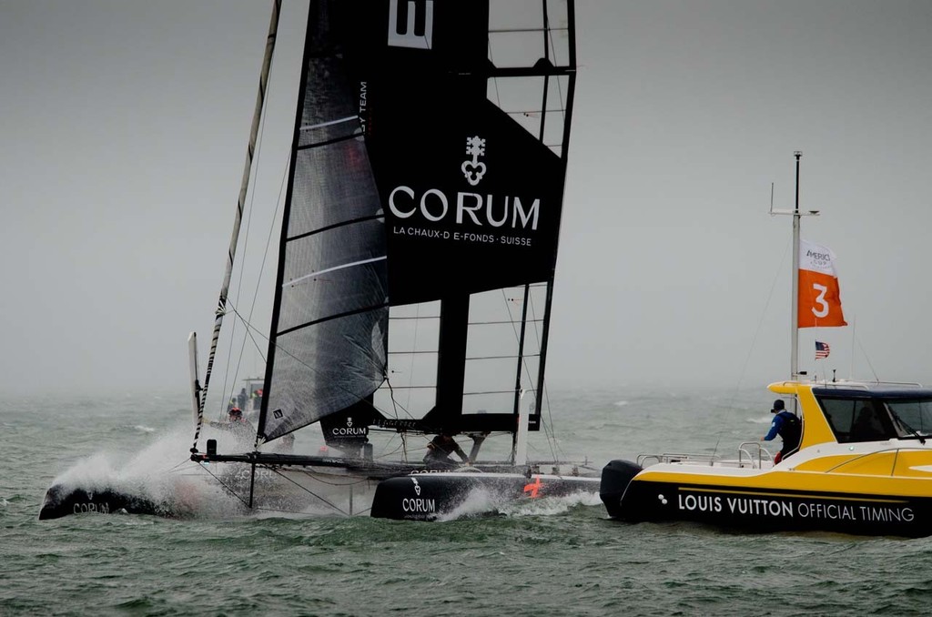 Energy Team a San Francisco - Jour 1 - 2012 America's Cup World Series San Francisco photo copyright Stéphanie Billarant / Energy team taken at  and featuring the  class