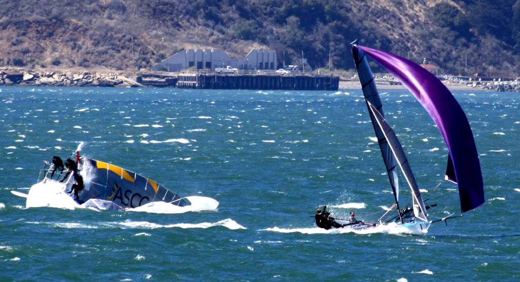 International 18 Skiff Regatta 2012 Day 2 © Rich Roberts http://www.UnderTheSunPhotos.com