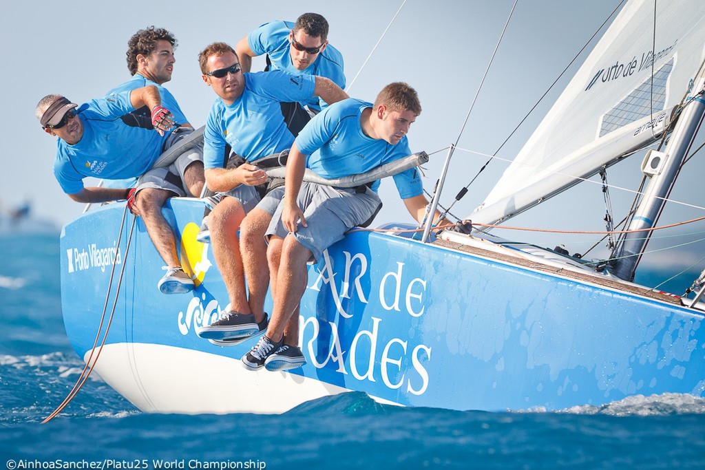 Platu 25 World Championship - first day © Ainhoa Sanchez Vidales