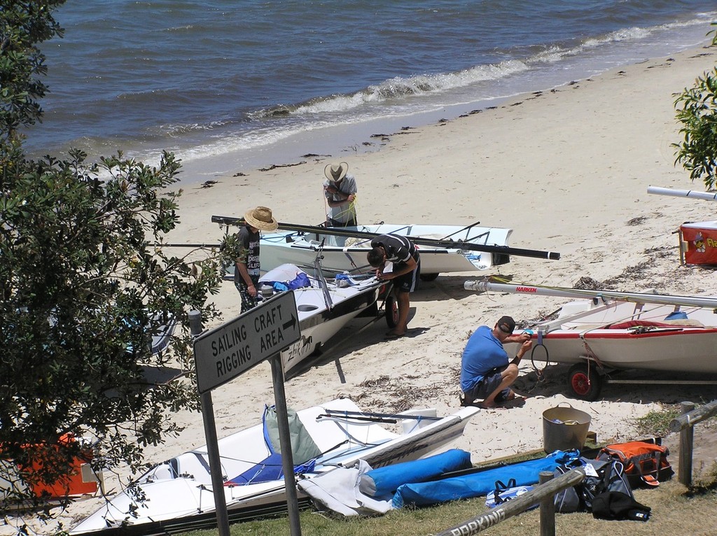 Pre-regatta tune up - MG14 National Titles © Rohan Nosworthy