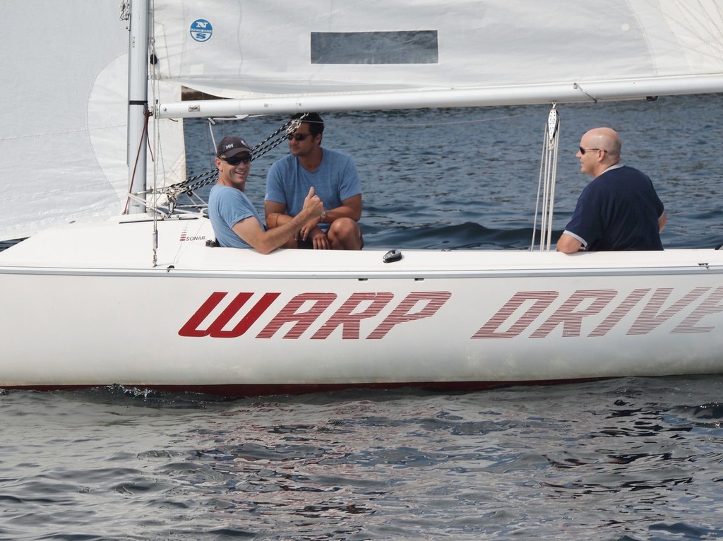It's thumps up for Paul Tingley heading to the Paralympics - Chester Race Week 2012, Paul Tingley sets sail for the Paralympics photo copyright Greg Nicoll taken at  and featuring the  class