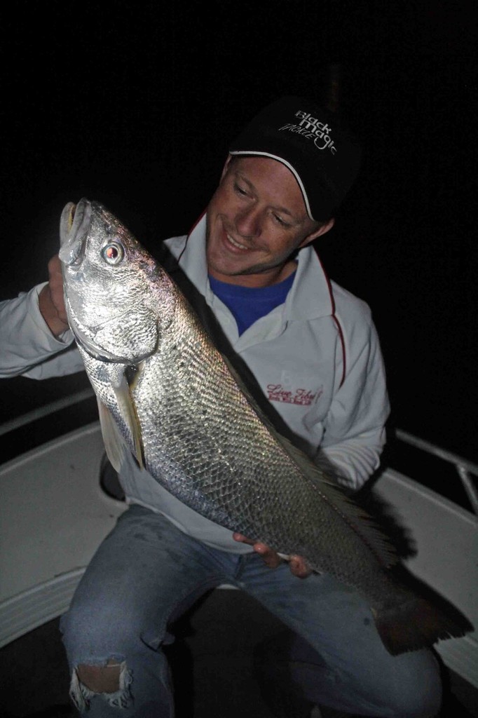 The elusive mulloway is a night time prospect only. © Jarrod Day