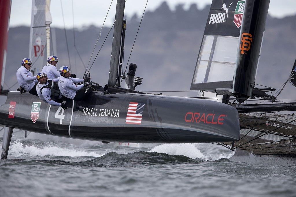 ACWS San Francisco October - Race Day 3 / Oracle Team USA - October 2012 © Guilain Grenier Oracle Team USA http://www.oracleteamusamedia.com/