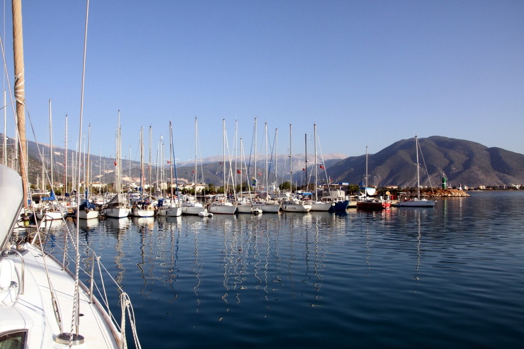 Finish of the sailing in Finike - 2012 Lycian Rally Wraps Up Successfully in Antalya photo copyright Maggie Joyce taken at  and featuring the  class