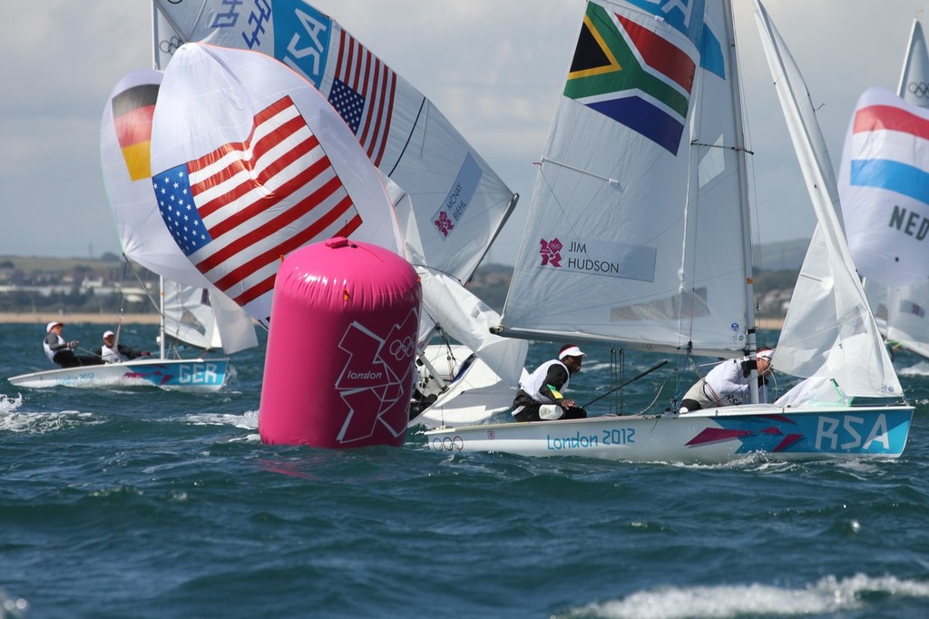 Day 9 2012 Olympic Regatta, Weymouth photo copyright Richard Gladwell www.photosport.co.nz taken at  and featuring the  class