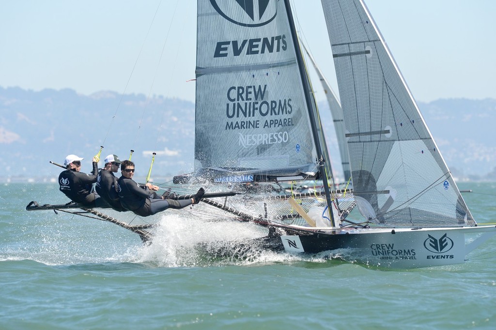 Events Clothing in San Francisco, they were the third placed New Zealand boat in the Nespresso series © Christophe Favreau http://christophefavreau.photoshelter.com/