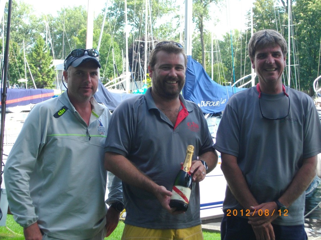 Team Rathbun - 3rd place - British Virgin Islands - 2012 York Cup photo copyright Katie Nicoll taken at  and featuring the  class
