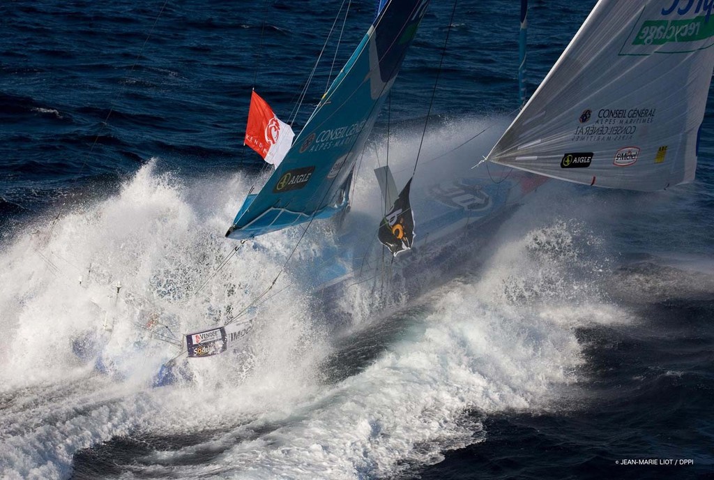 Virbac Paprec 3 - 2012 Vendee Globe photo copyright Jean-Marie Liot / DPPI / Vendée Globe http://www.vendeeglobe.org taken at  and featuring the  class