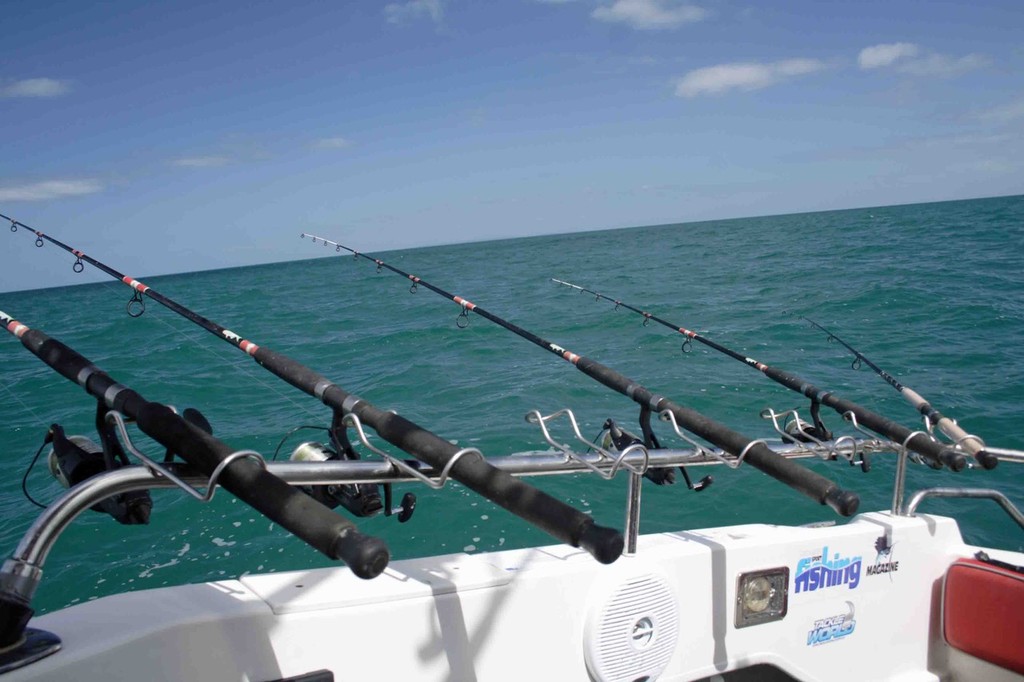Using the current rod holders will increase your chances. © Jarrod Day