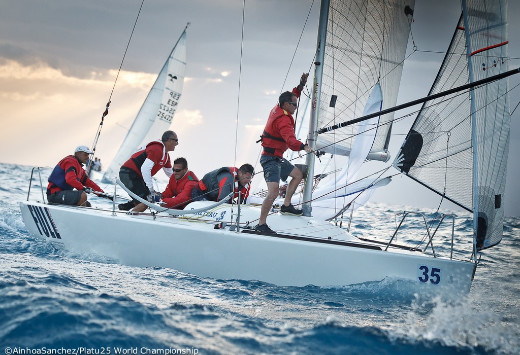 Platu 25 World Championship - first day © Ainhoa Sanchez Vidales