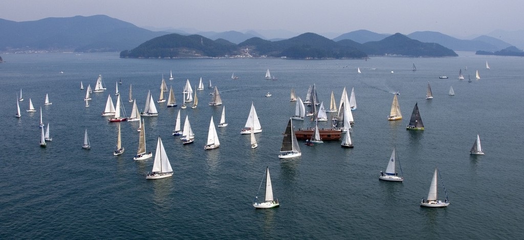 Yi Sun-Sin International Yacht Race 2012 Day 1 ©  Icarus Sailing Media http://www.icarussailingmedia.com/