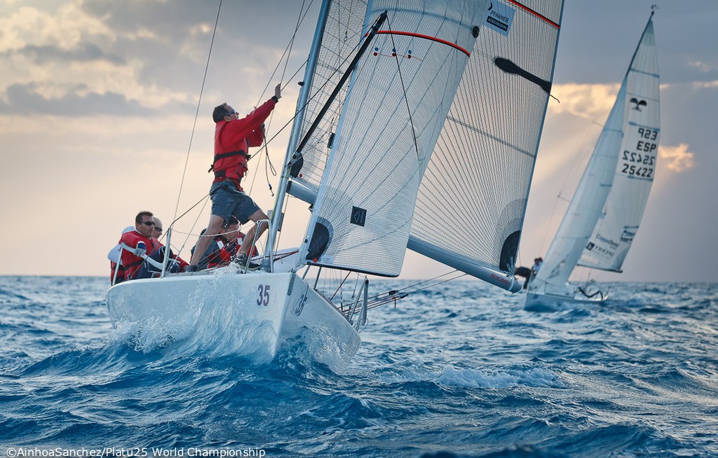 Platu 25 World Championship - first day © Ainhoa Sanchez Vidales