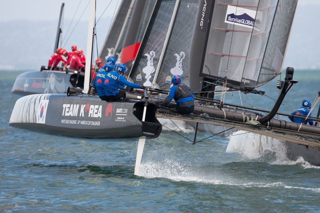 04/10/2012, San Francisco (USA,CA), 34th America&rsquo;s Cup, America&rsquo;s Cup World Series  San Francisco 2012 october - Race Day 2 &copy; ACEA - Photo Gilles Martin-Raget http://photo.americascup.com/