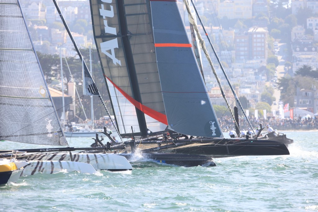 Artemis Racing - America’s Cup World Series San Francisco 2012 October, Final Race Day © ACEA - Photo Gilles Martin-Raget http://photo.americascup.com/