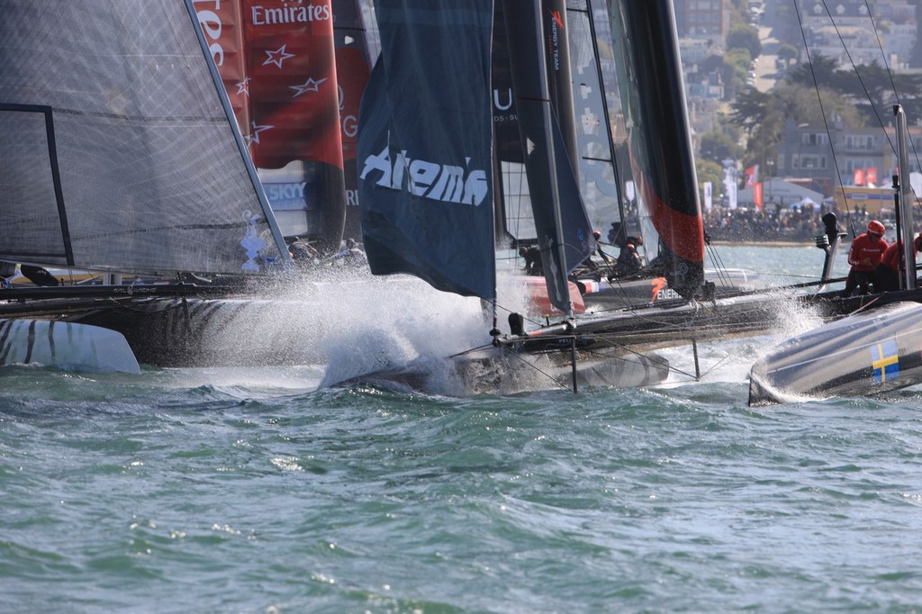 America’s Cup World Series San Francisco 2012 October, Final Race Day © ACEA - Photo Gilles Martin-Raget http://photo.americascup.com/