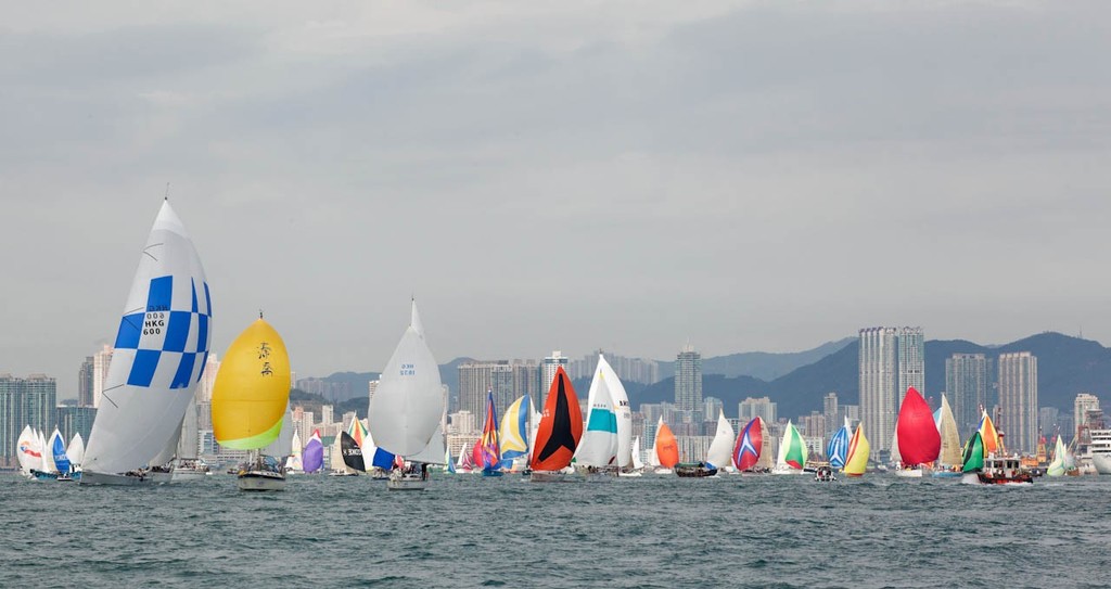 Tommy Bahama RHKYC Around the Island Race 2012 photo copyright Guy Nowell/Tommy Bahama taken at  and featuring the  class