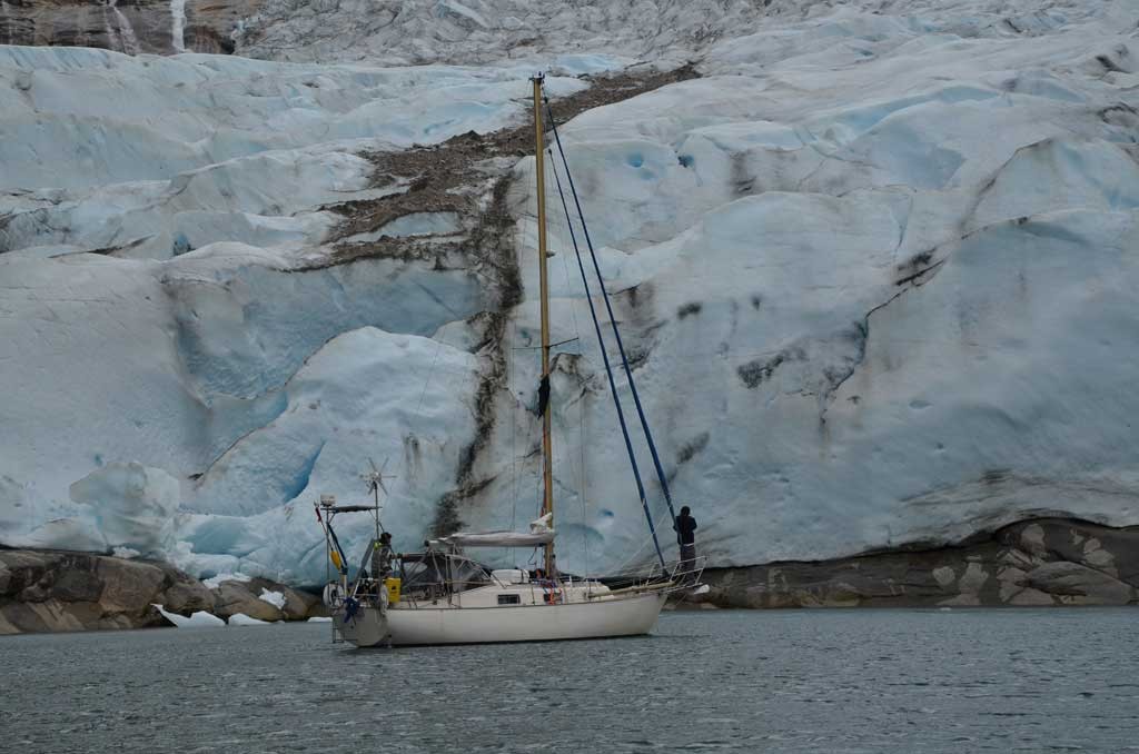 Belzebub II and glacier photo copyright SW taken at  and featuring the  class